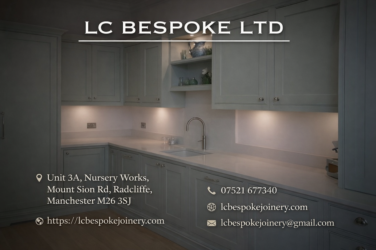 LC Bespoke Ltd | Bespoke Kitchens Manchester | Handmade Luxury Joinery